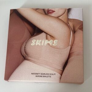 SKIMS Seamless Sculpt Nursing Bralette - Sand S/M